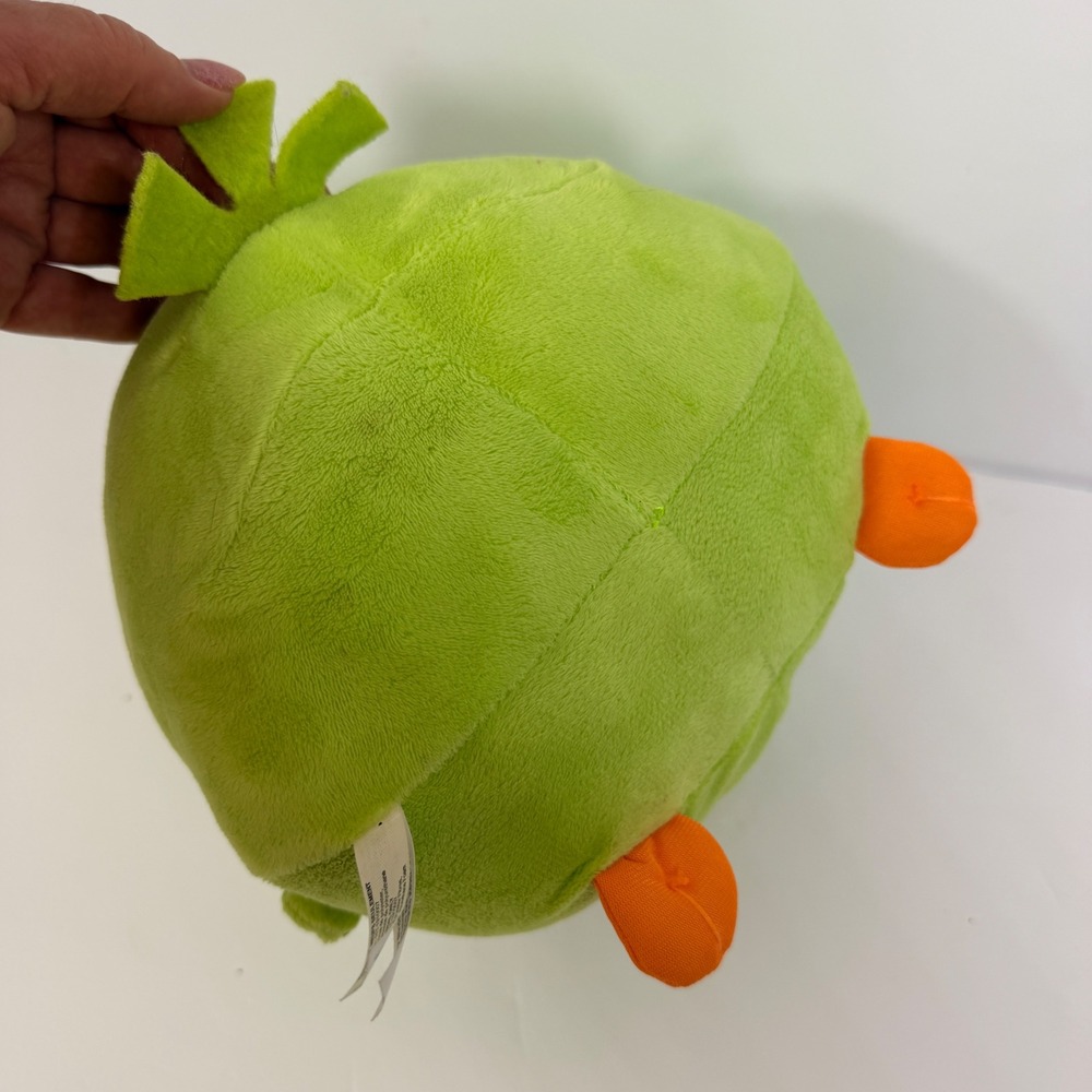 Angry Birds Hatchlings Plush Rovio 2018 8in Green Bird Excellent Stuffed Toy - Picture 6 of 7